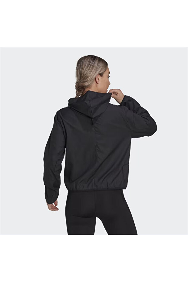 Run It Kadın Siyah Koşu Ceketi KADIN KOŞU CEKETİ HM4288 - 2