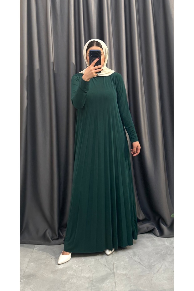 PİLİSELİ SANDY ELBİSE - 2