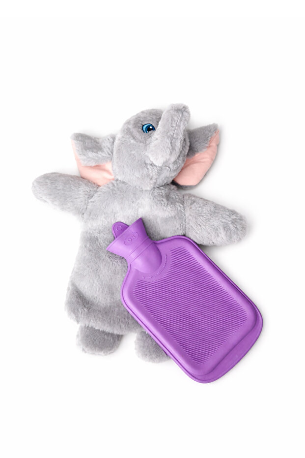 Fil Peluş Sıcak Su Torbası 14 X 7 cm - 3