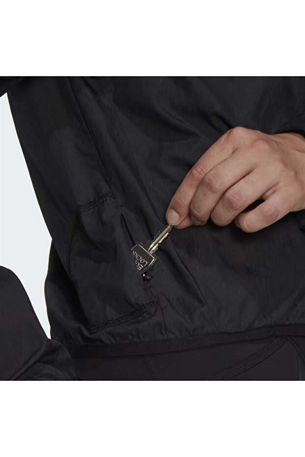 Run It Kadın Siyah Koşu Ceketi KADIN KOŞU CEKETİ HM4288 - 6