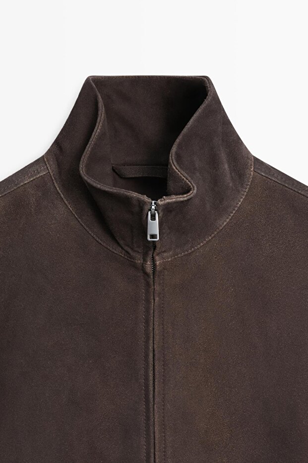 Süet deri ceket - 7