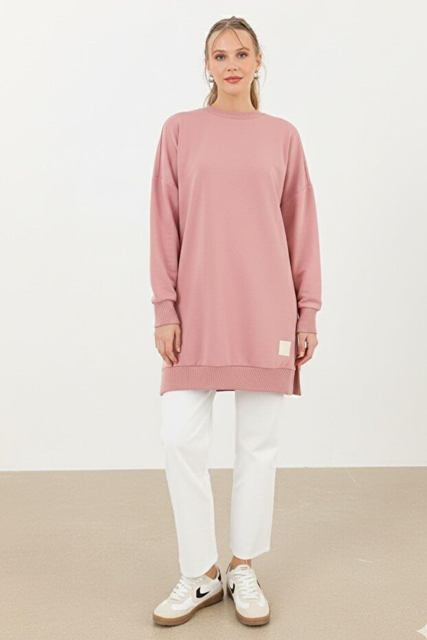Kadın Basic Tunic - 30644TUN - ROSE - 1