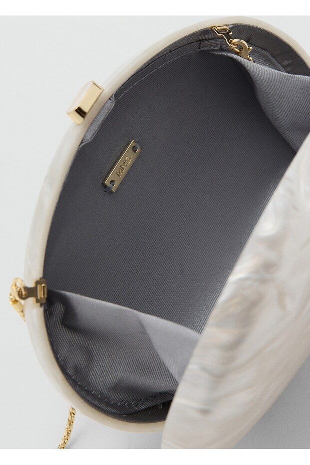 Oval clutch çanta - 3