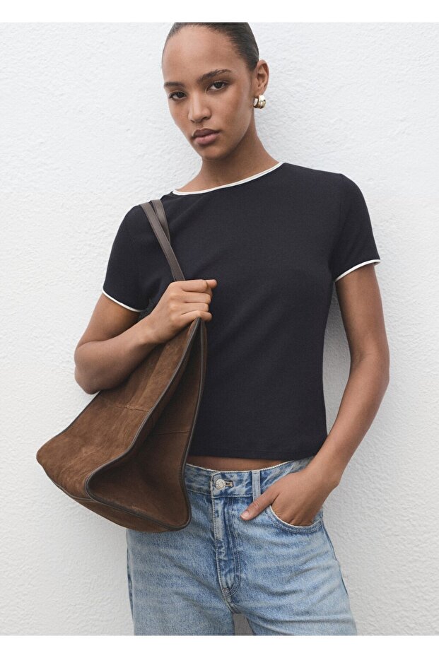 Pamuklu tişört - 1