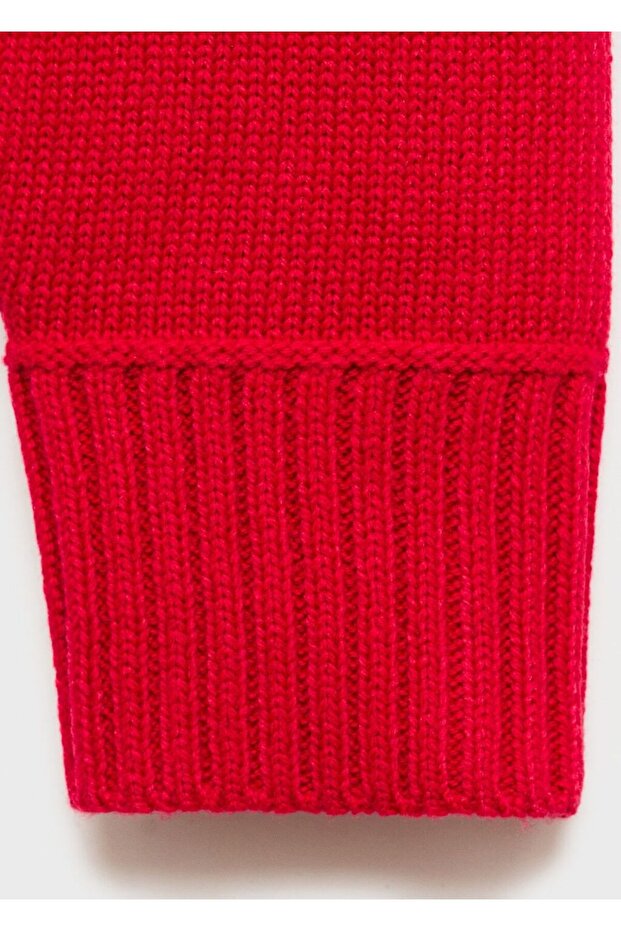 Strass taşlı triko kazak - 5