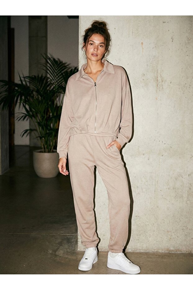 MODAL FERMUARLI SWEAT - 1