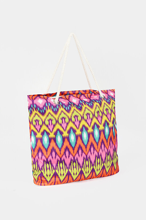 Renkli Engaging Plaj Çantası - 3