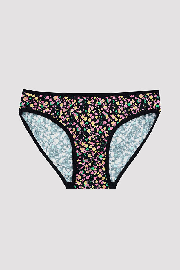 Kadın Siyah Külot - 7