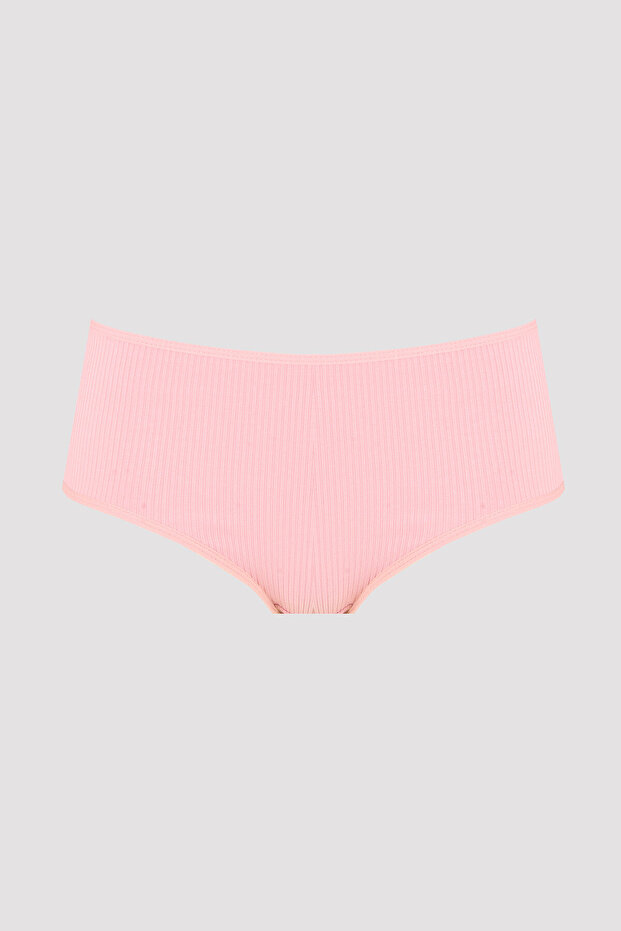 Pudra Yeşil Mavi 3lü Kaşkorse Basic Külot - 6