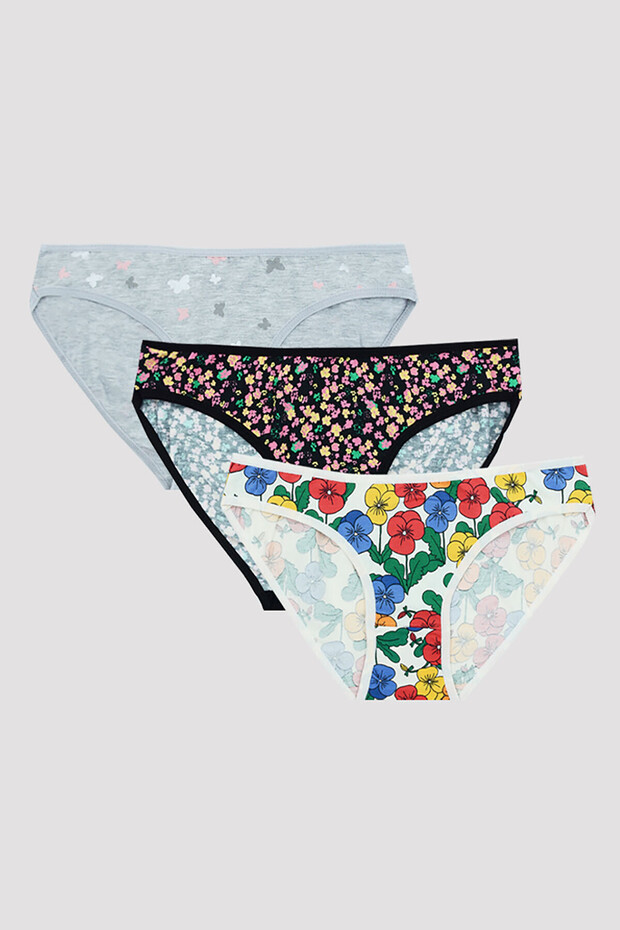 Kadın Siyah Külot - 5