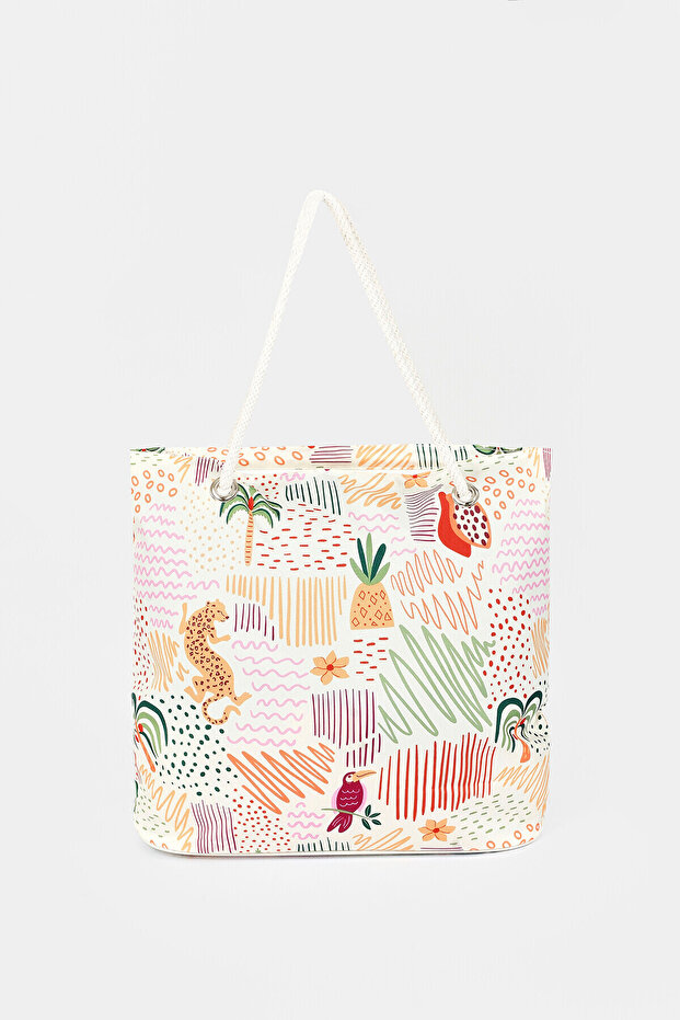 Renkli Appealing Plaj Çantası - 2