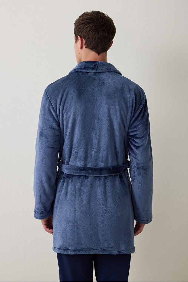 رداء رجالي من إنديجو - 6