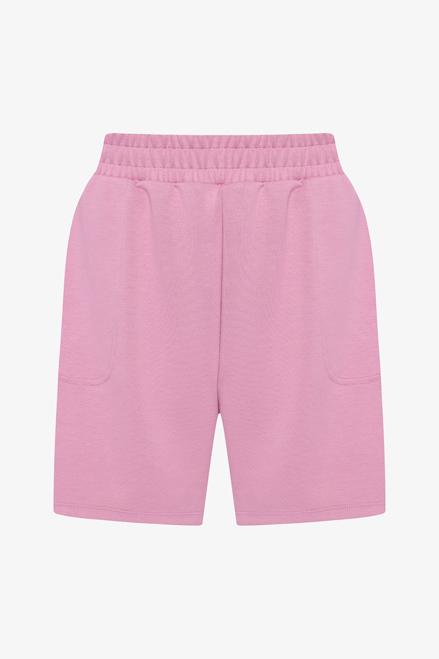 Silky Feel Active Gül Pembesi Şort - 5