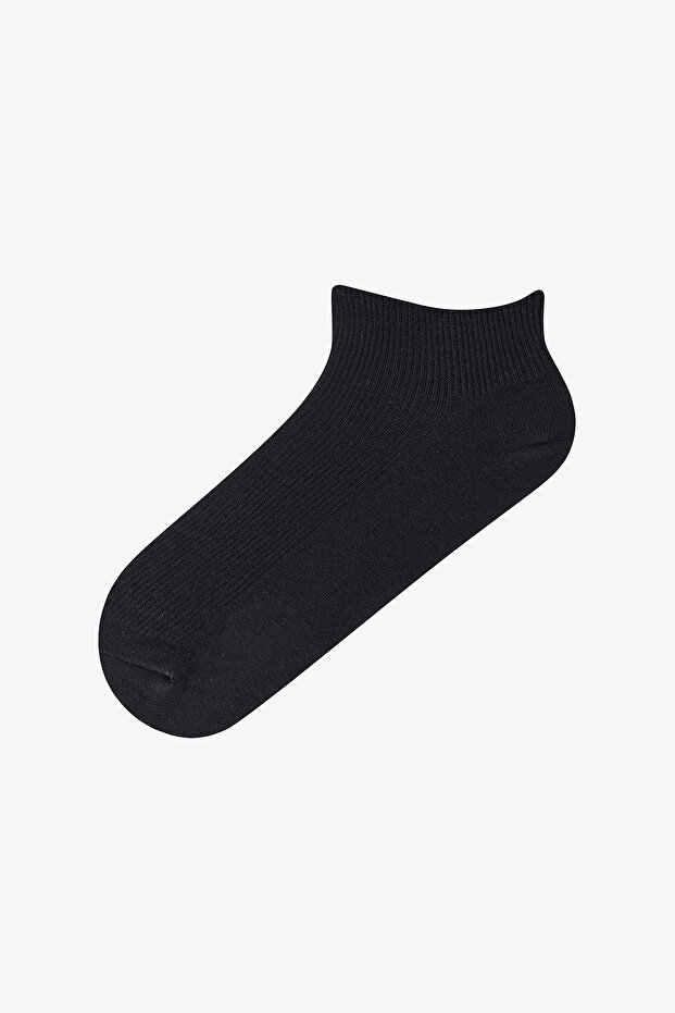 4 Çift Pamuklu Patik Çorap - 4