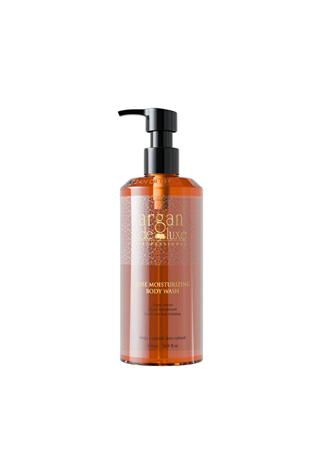 Argan Deluxe Professional - Moisturizing Body Wash | Rose, 500ml