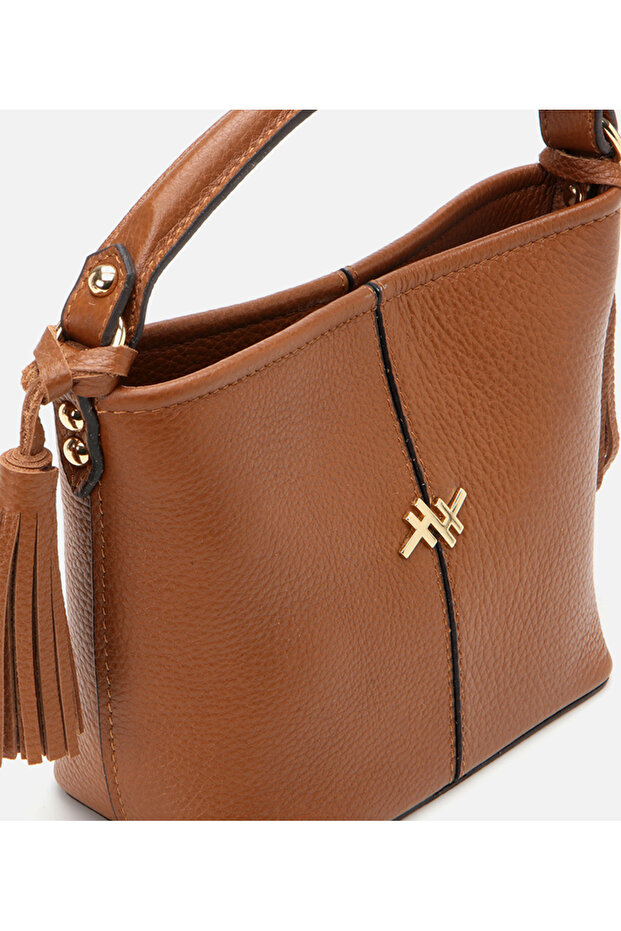 Kadın Deri Taba Mini (Çapraz) Çanta - 5