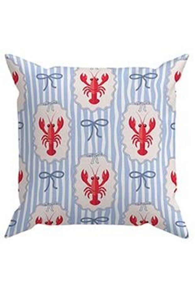 Çift Tarafı Baskılı Kırlent Kılıfı 6EBD43 - 2