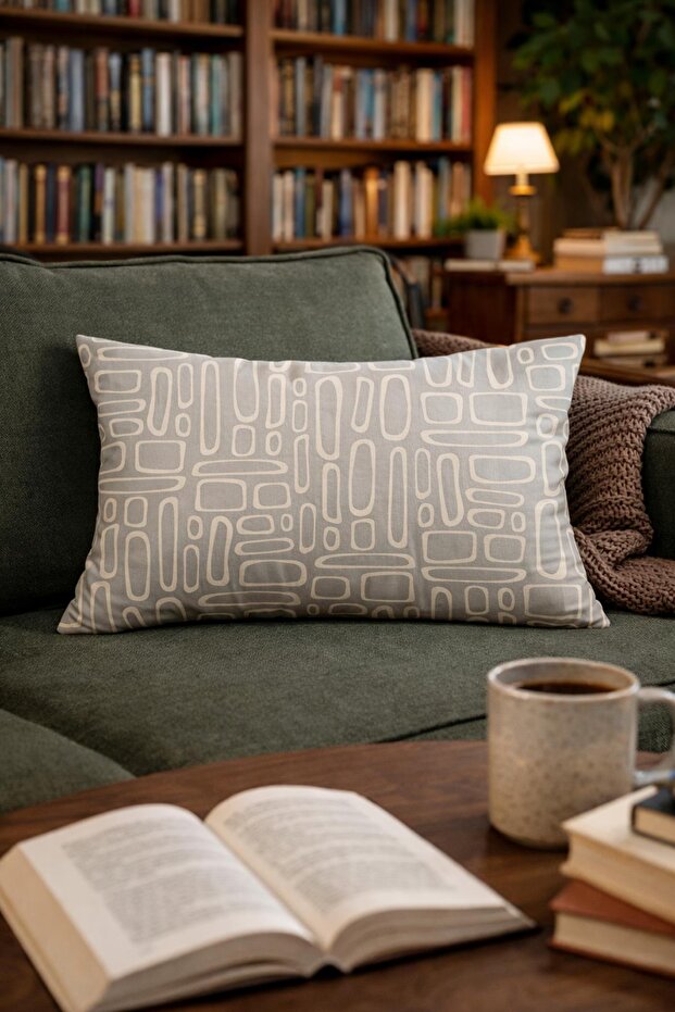 غطاء وسادة مستطيل مزدوج الجوانب TK14 - 1