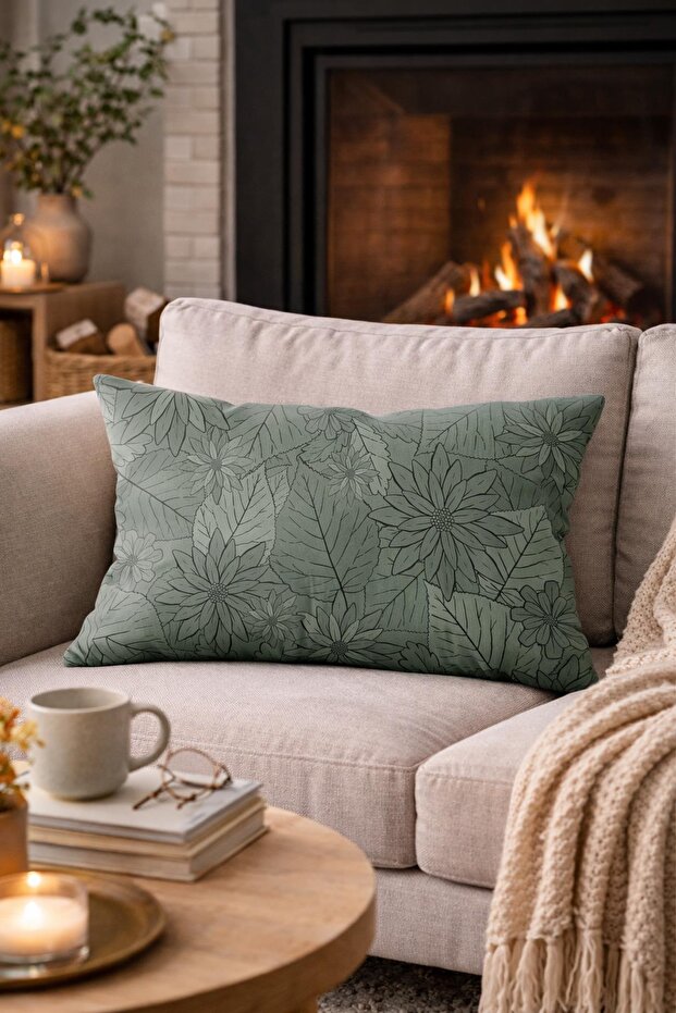 غطاء وسادة مستطيل مزدوج الجوانب TK27 - 1