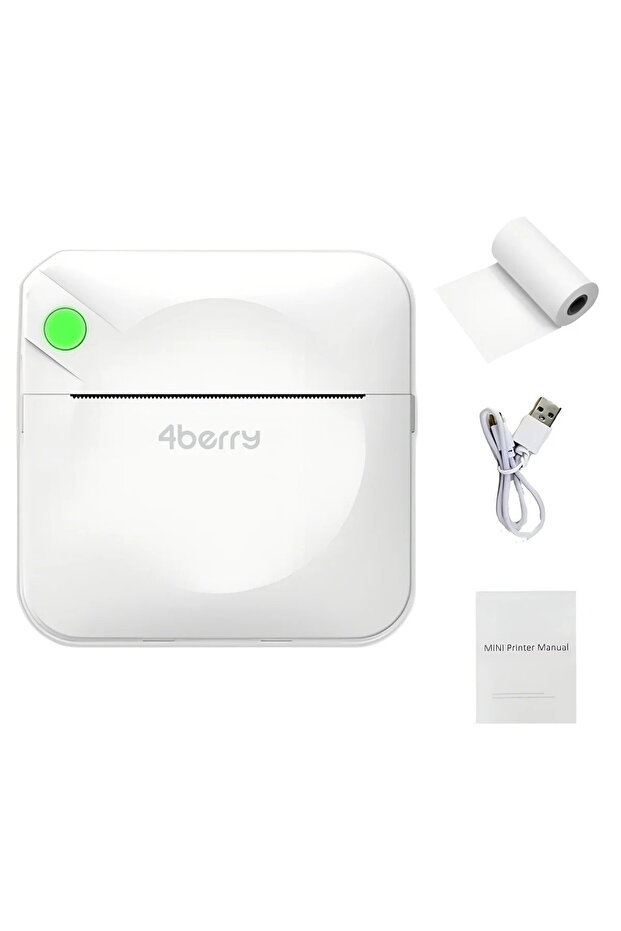 C17 MİNİ PRİNTER Beyaz - 7