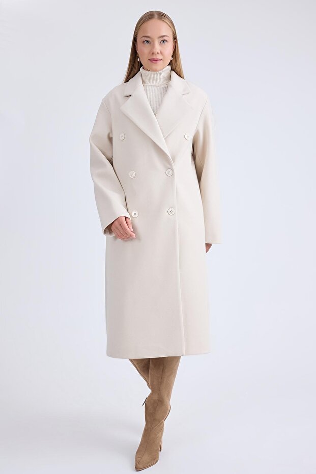 معطف طويل بأزرار - 3