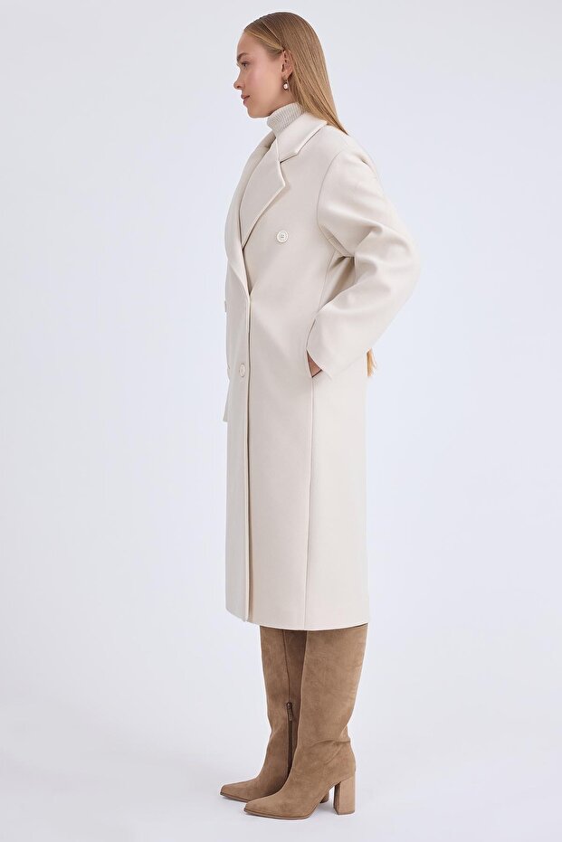 معطف طويل بأزرار - 5