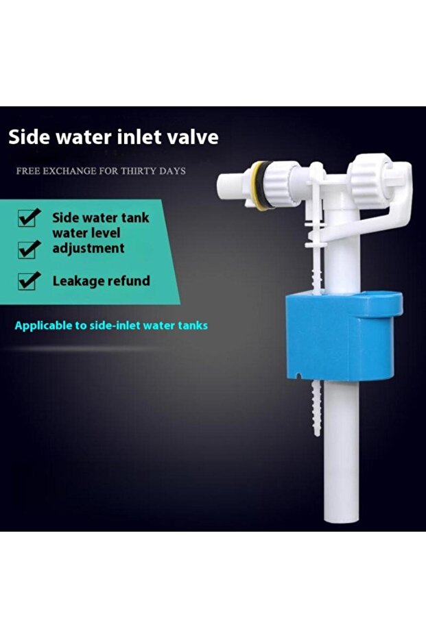 1Pcs G3/8 G1/2 Inch Connection Cistern Toilet Inlet Valve Cistern Filling Valve High Pressure Sid...