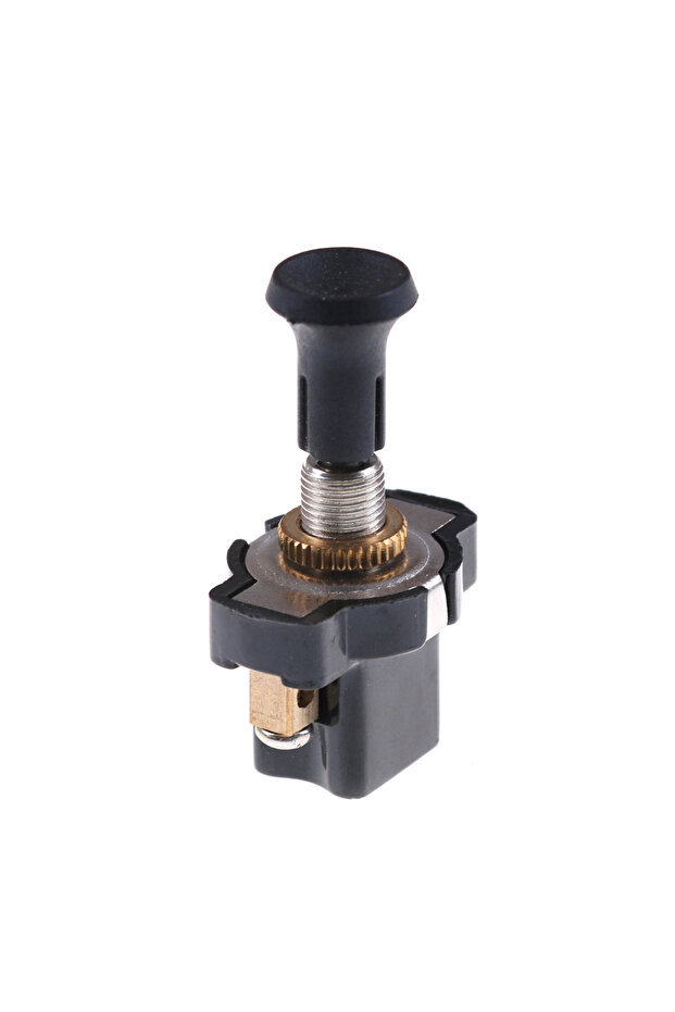 1PC Durable High performance On-Off Long Push Pull Switch 12V Screw Terminals - 4
