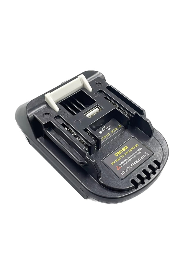 BLACK New Battery Adapter for Makita 18V Tools Convert for Dewalt /Milwaukee 18V Lithium Battery to