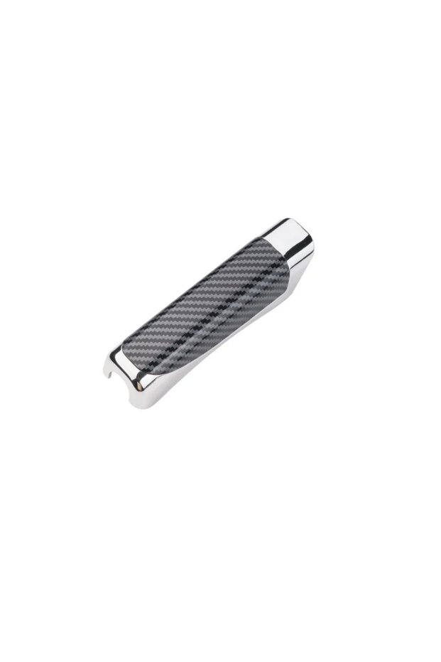 Carbon Fiber Black Universal Car Handbrake Grips Hand Brake Cover Protection Cover Carbon Fiber Park