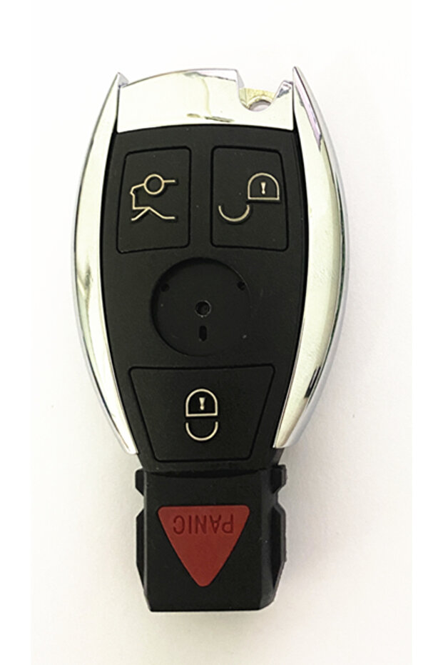4B key shell 1pcs no logo half Smart Key 3/4 Buttons KEY SHELL fob For Benz Auto Remote Key Suppor