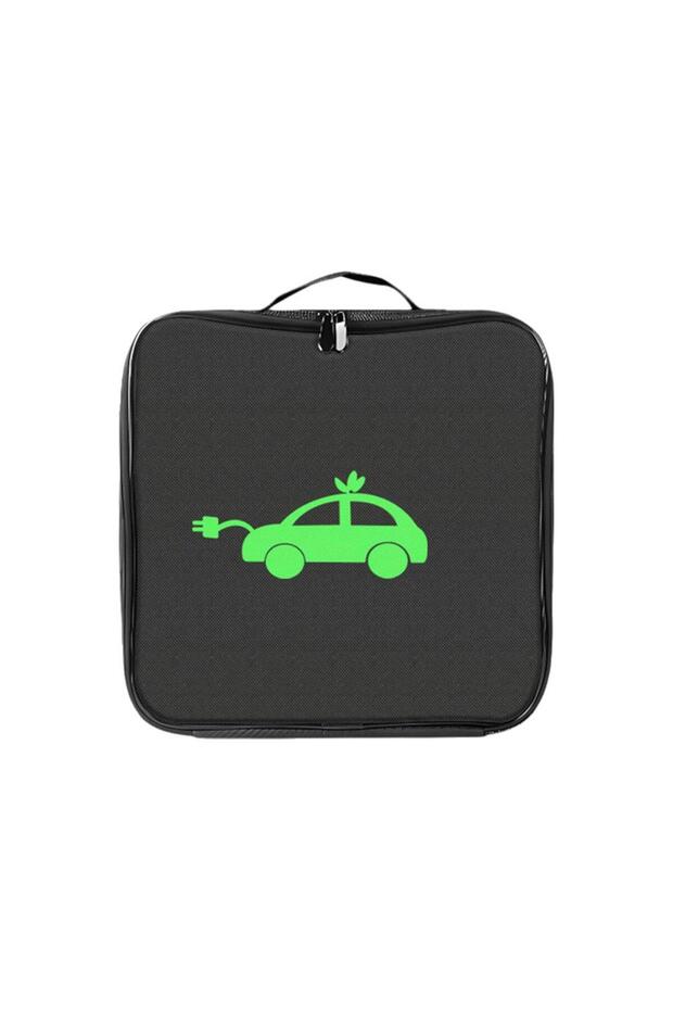 B EV Cable Organizer Bag Electric Car Charger Box Charging Organizer Jumper Cable Bag Electric Vehi.