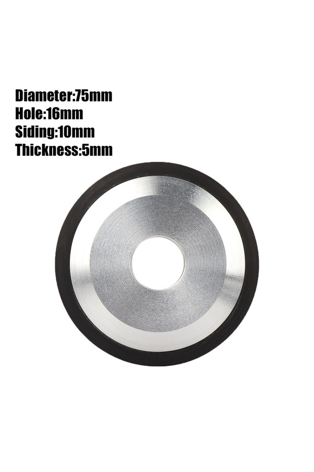 150 75x16x5x10mm SI FANG Diamond Grinding Disc Resin Angle Grinder Cutting Wheel for Tungsten Steel