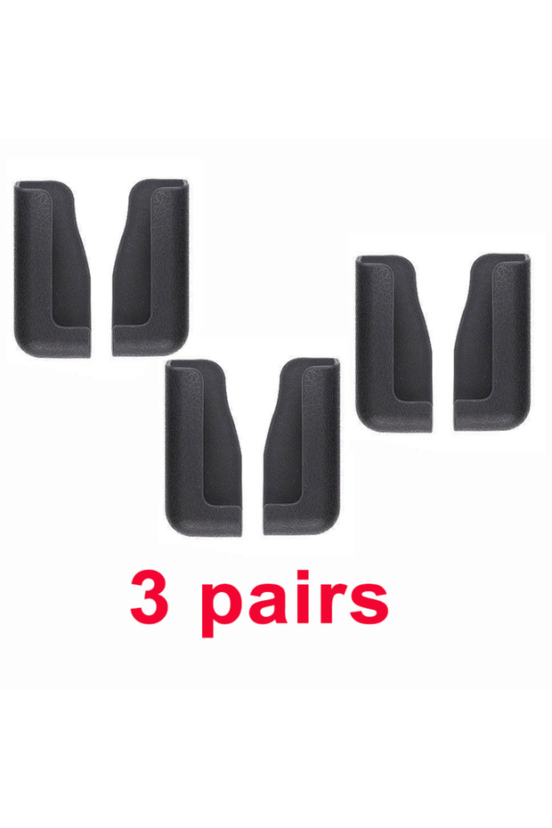 Black 3 pairs Universal Car Phone Holder Self-Adhesive Dashboard Phone Mount Mobile Phone Holder Nav