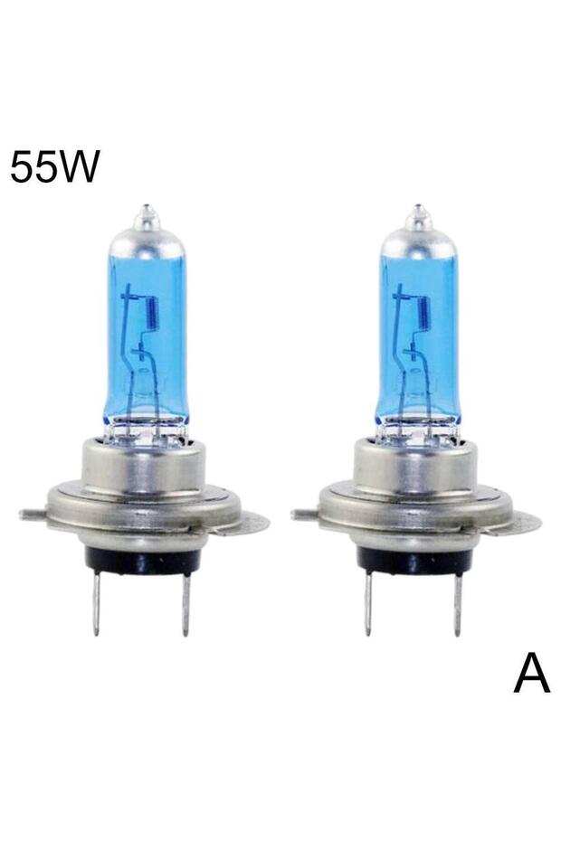 2pcs 55w 2pcs Lamp Light Effect Hid 12v Bulb Car Lamps H7 LED 100W 6000K Xenon Hid Super White Effec
