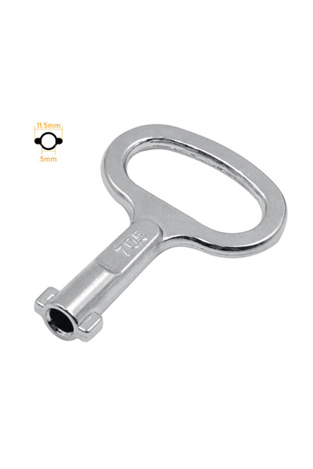 One word lock Torque Wrench Key Wrench Plumber Triangle Key for Electric Cabinet Subway Train Ferram