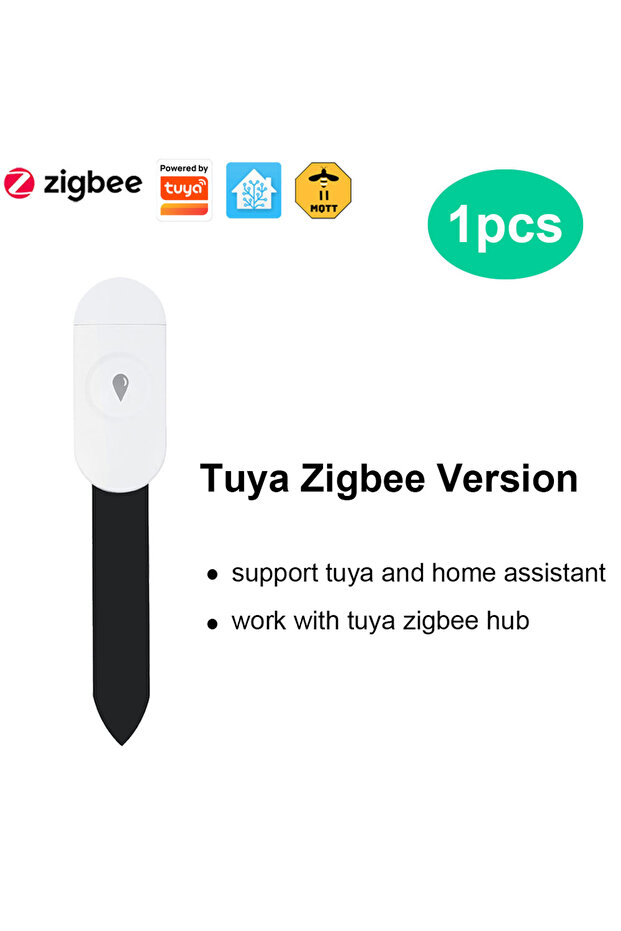 جهاز Tuya Zigbee لكشف درجة الحرارة والرطوبة، جهاز ذكي لاختبار التربة، مستشعر رطوبة، هاتف