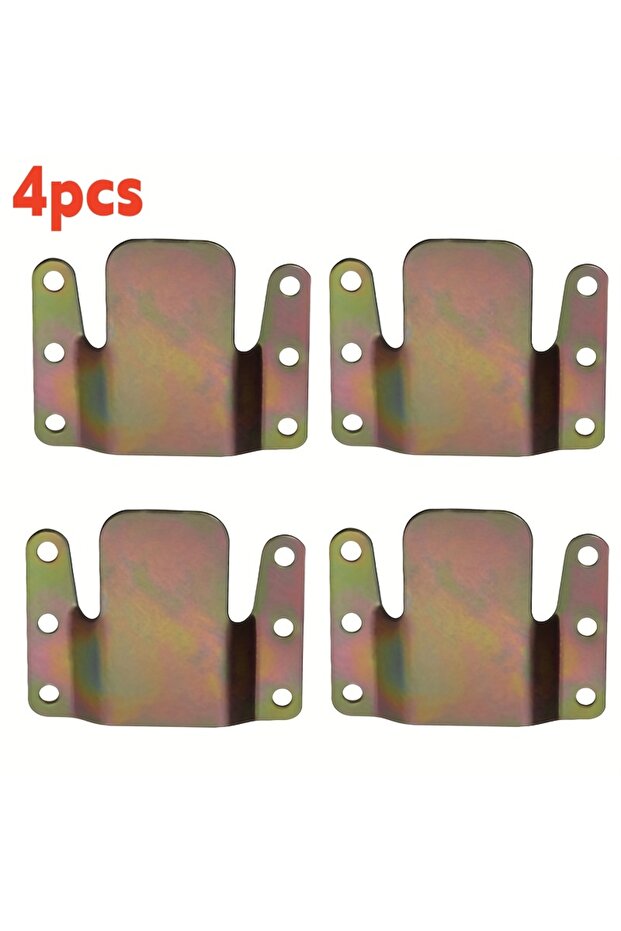 4 قطع من موصلات الأرائك المقطعية، دعامات تثبيت عالمية للأرائك المعيارية، مشابك تثبيت الأرائك - 1