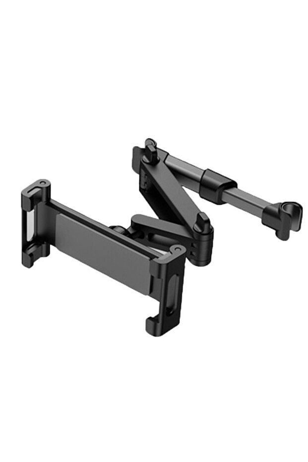 D Design Black Car Headrest Mount Holder for 4.7-13 Inch Tablet and Phone, Back Seat iPad Pro 12.9''