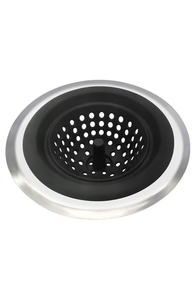 Black Kitchen Silicone Sink filter Sewer Anti-Clogging food Waste Strainer Hair Catcher Water Stop S