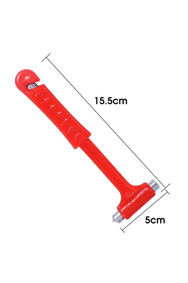 Red 1PCS 1/2/4PCS 2in1 Car Safety Hammer Emergency Escape Tool Kit Auto Car Window Glass Hammer Brea
