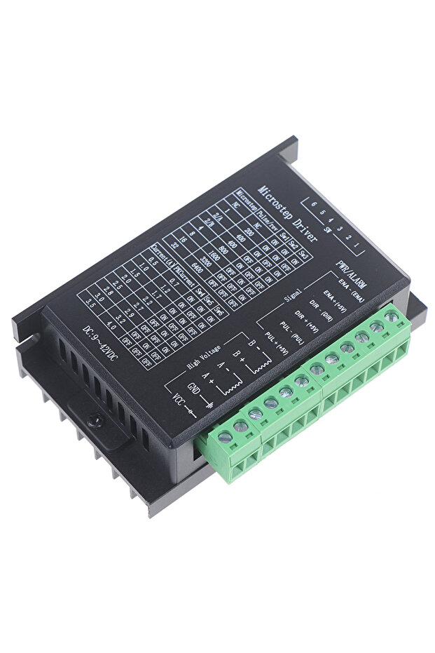 محرك متدرج TB6600، 4 أمبير، 9-42 فولت، TTL، 32 خطوة دقيقة، CNC، محور واحد