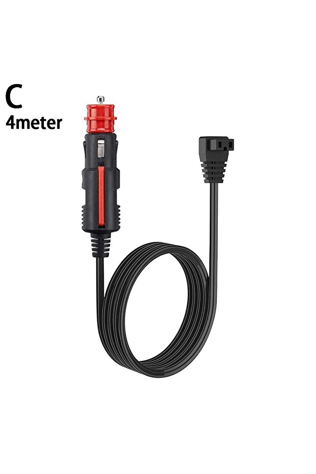 4meters Car Refrigerator Power Cord Plug connection cable For ARB Car Cigarette Lighter Adapter Frid
