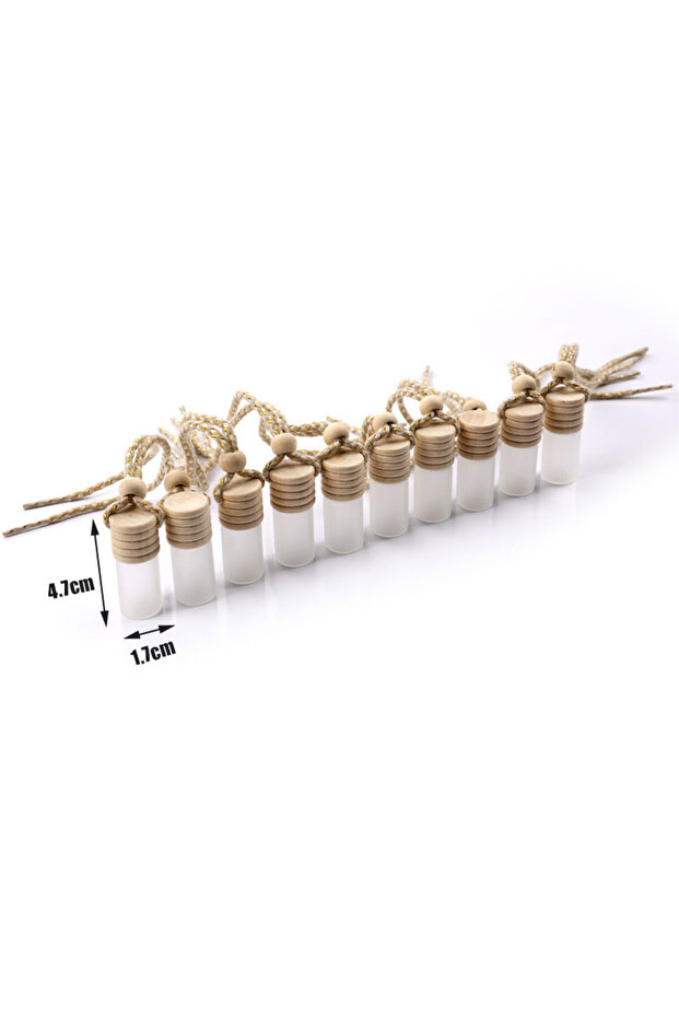 10pcs 10pcs 5ml Air Freshener Car-styling Empty Perfume Bottle Pendant For Essential Oils Car