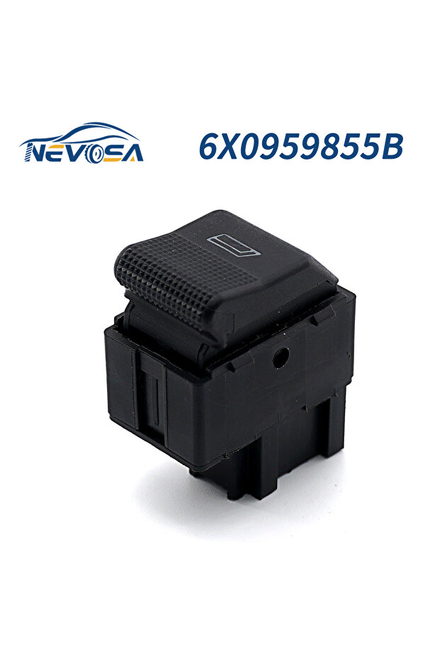 6X0959855B NEVOSA 6X0959855B Car Power Window Switch Single Button For Volkswagen VW Polo Hatcback 6