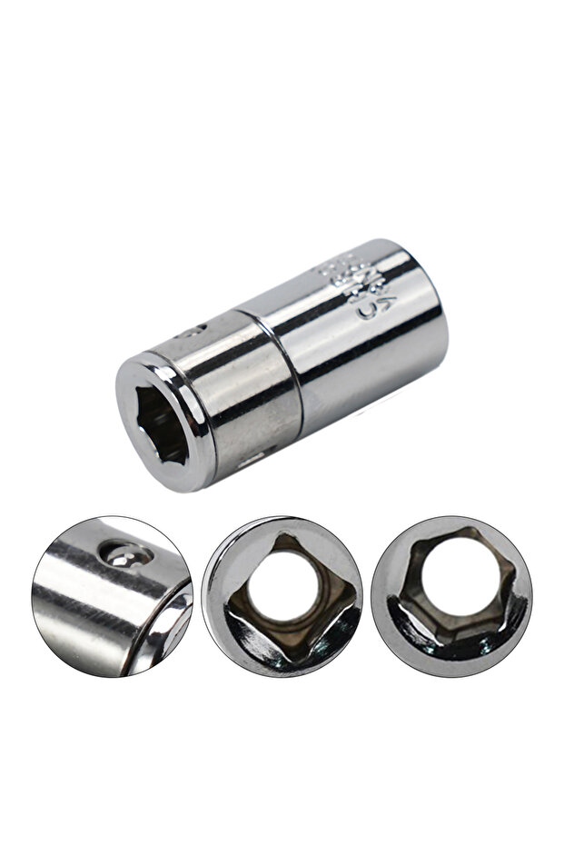 1/4" Square Drive To 1/4" Hex Shank Socket Bits Converter Quick Release Screwdriver Holder Impact...