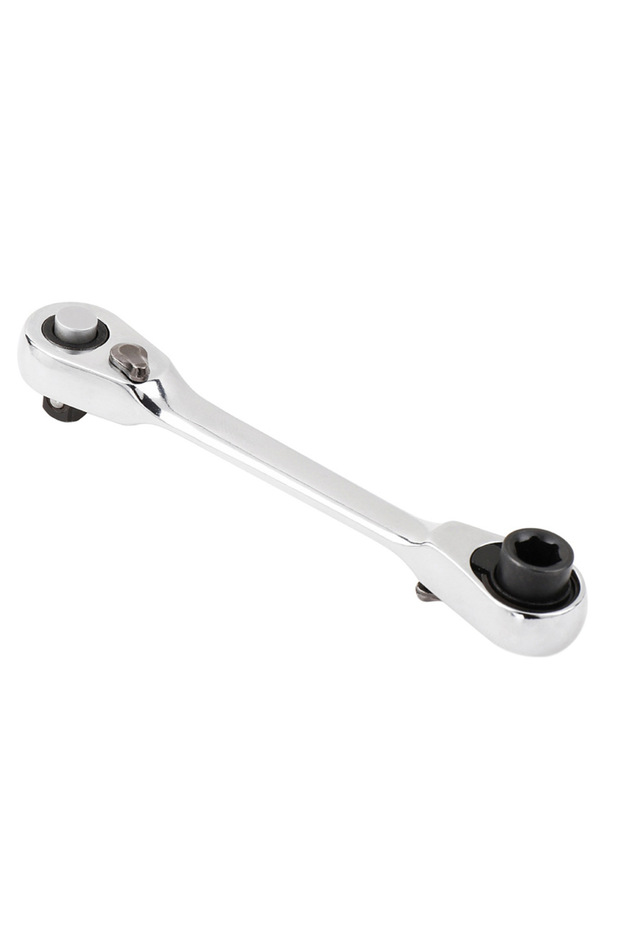 RW-SN-72S Socket ratchet wrench + screwdriver bit ratchet wrench 2-in-1, small size, suitable for na