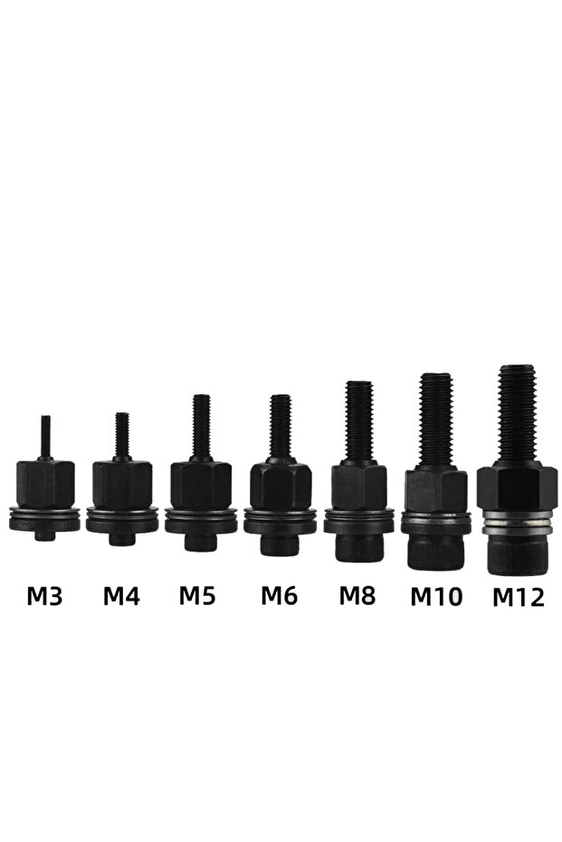 7pcs Rivet Nut Tools Hand Rivet Nut Head Simple Installation Manual Riveter For Rivnuts Tools For...