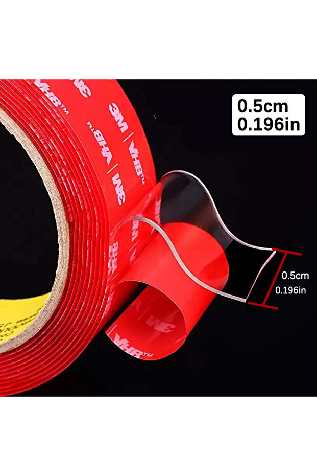3M 5mm-3m 0.196in-118in 3M double sided tape VHB strong double sided tape strong adhesive acrylic tr