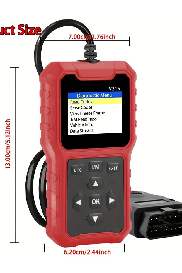 USB Powered 2025 Car OBD2 Scanner - Advanced Engine Diagnostic Tool, with code reader, multi-lang... - 8